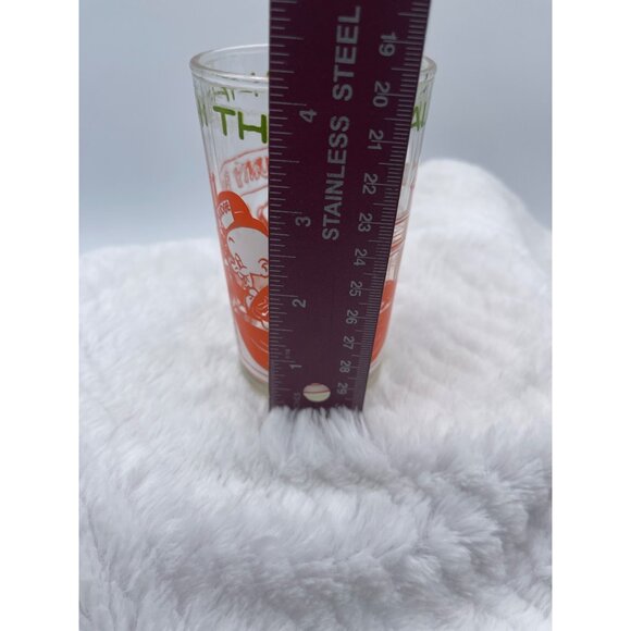 1974 Looney Tunes Porky Pig, Bugs Bunny, Jelly Jar Juice Glass, Elmer Bottom - Picture 8 of 9